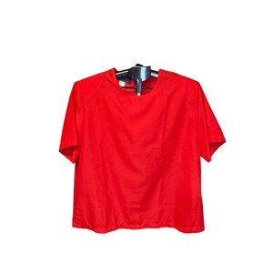 Womens' Willow Ridge Short Sleeve 1X Shirt - Red